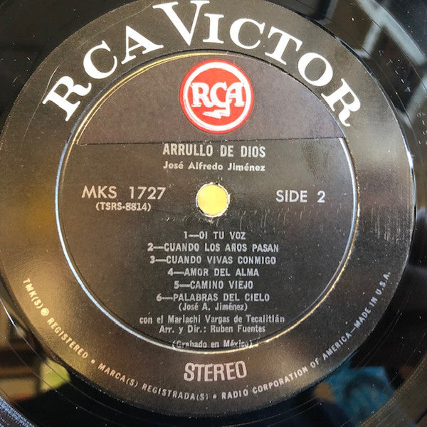 José Alfredo Jiménez : Arrullo De Dios (LP)