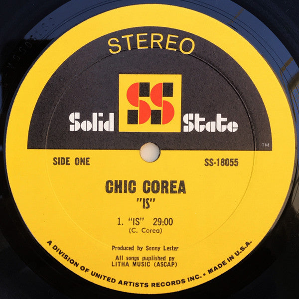 Chick Corea : Is (LP, Album)
