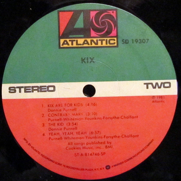 Kix (3) : Kix (LP, Album, SP)