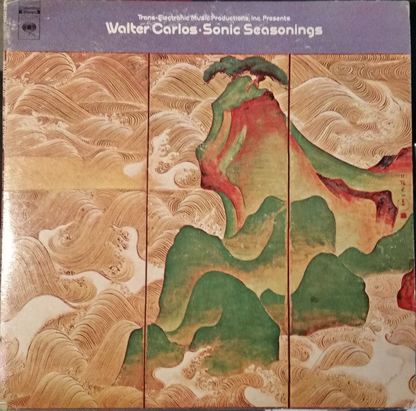 Walter Carlos : Sonic Seasonings (2xLP, Album)