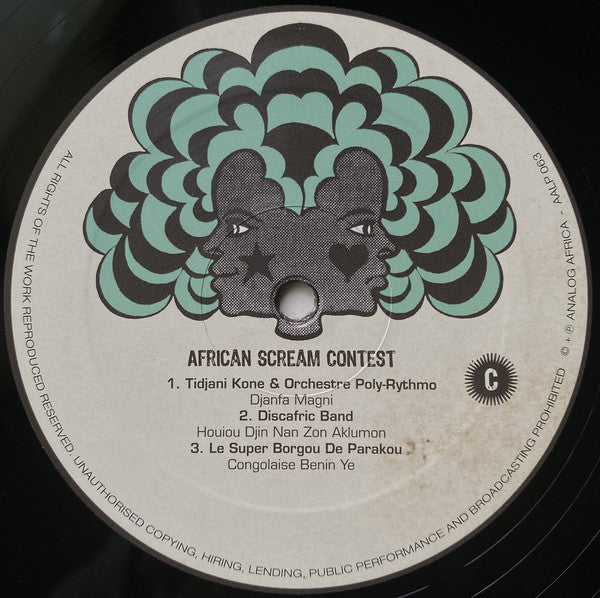 Various : African Scream Contest (2xLP, Comp, Gat)