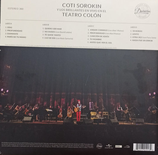 Coti Sorokin - Coti Sorokin Y Los Brillantes En El Teatro Colón vinyl record, 2xLP (Mint (M)) | Lulo Records