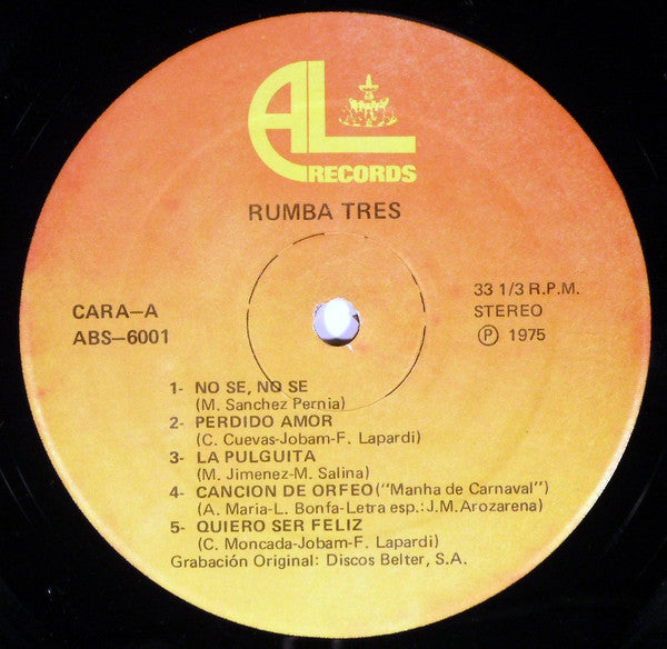 Rumba Tres : Rumba Tres (LP, Album)