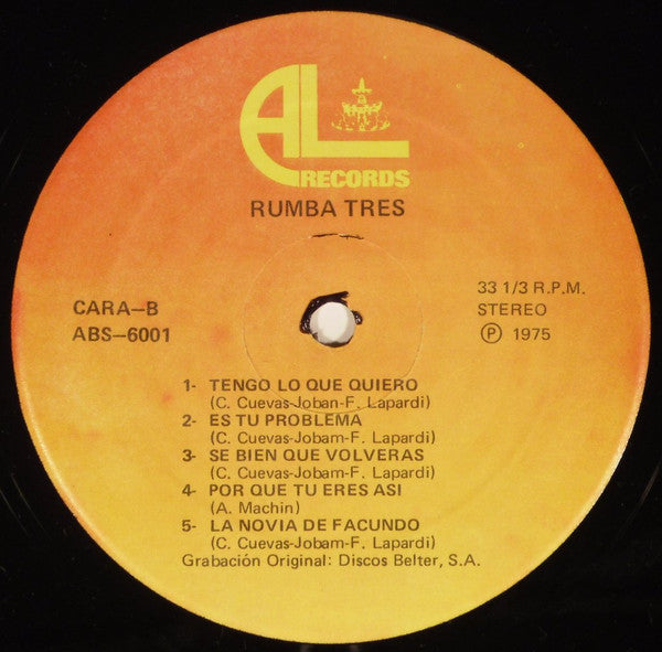 Rumba Tres : Rumba Tres (LP, Album)
