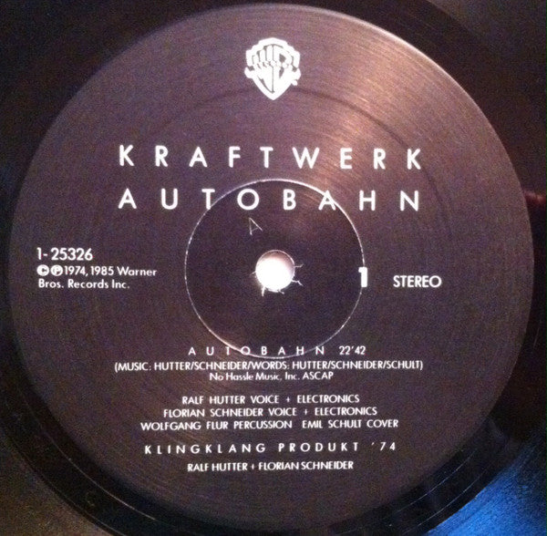 Kraftwerk : Autobahn (LP, Album, RE, RM)