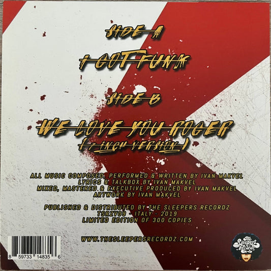 Ivan Makvel : I Got Funk (7", Single, Ltd)