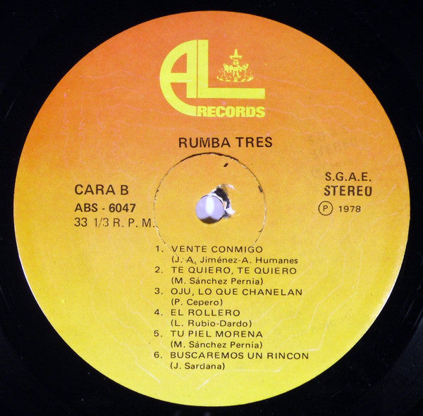 Rumba Tres : Rumba Tres (LP, Album)