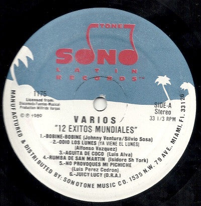 Various : 12 Exitos Mundiales (LP, Comp)