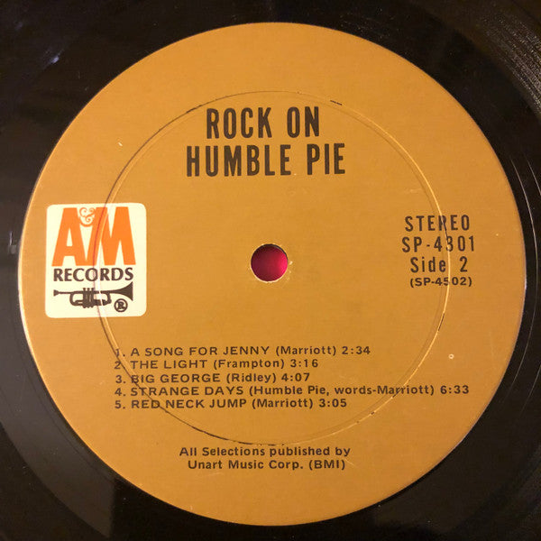Humble Pie : Rock On (LP, Album, Ter)