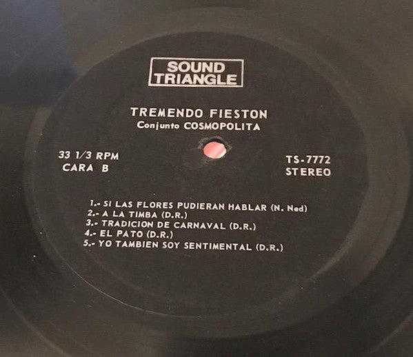 Conjunto Cosmopolita : Tremendo Fieston (LP)