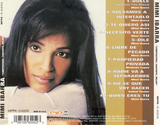 Elizabeth "Mimi" Ibarra - Compositora, Cantante, Mujer vinyl record, CD (Near Mint (NM or M-)) | Lulo Records