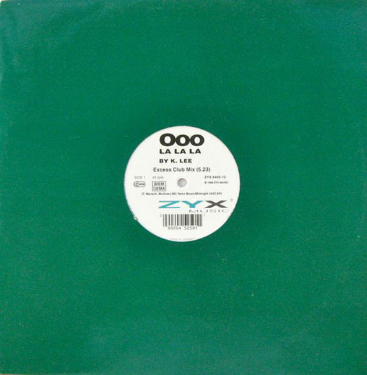 K Lee - Ooo La La La vinyl record, 12" (Very Good Plus (VG+)) | Lulo Records