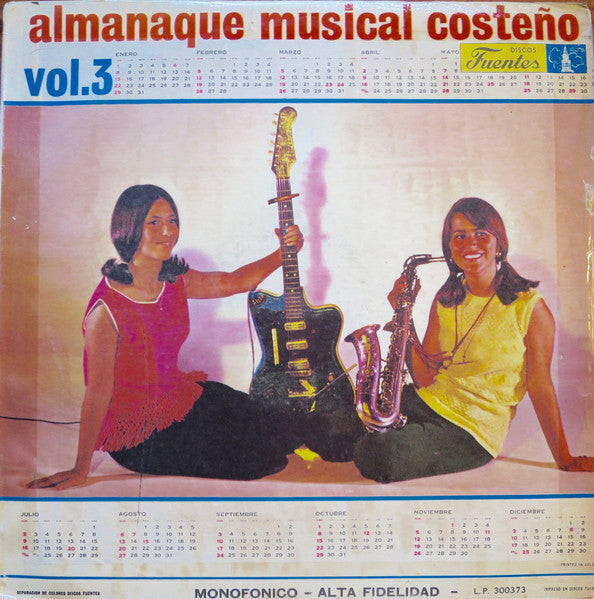 Various : Almanaque Musical Costeño Vol. 3 (LP, Comp, Mono)