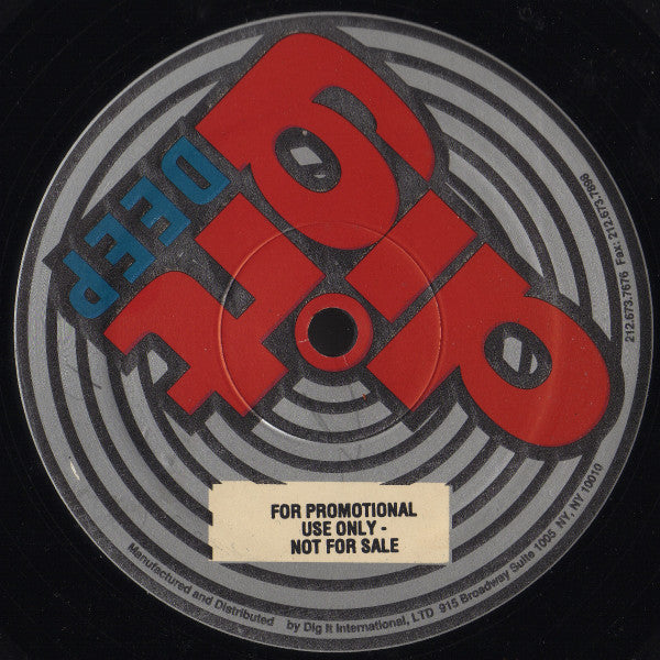 Donald O / Janet Rushmore : Special / Try My Love (12", M/Print, Promo)