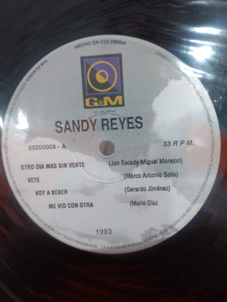 Sandy Reyes : Otro Dia Mas Sin Verte (LP, Comp)