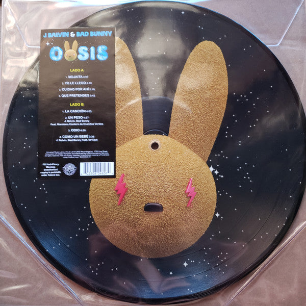 J. Balvin & Bad Bunny : Oasis (LP, Album, Pic)