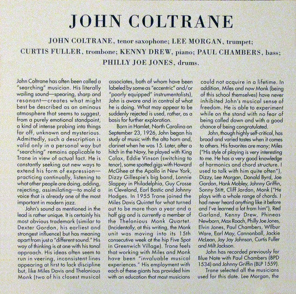 John Coltrane : Blue Train (CD, Album, RE, RM)