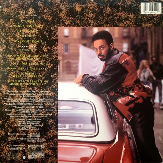 James Ingram : It's Real (LP, Album, Spe)