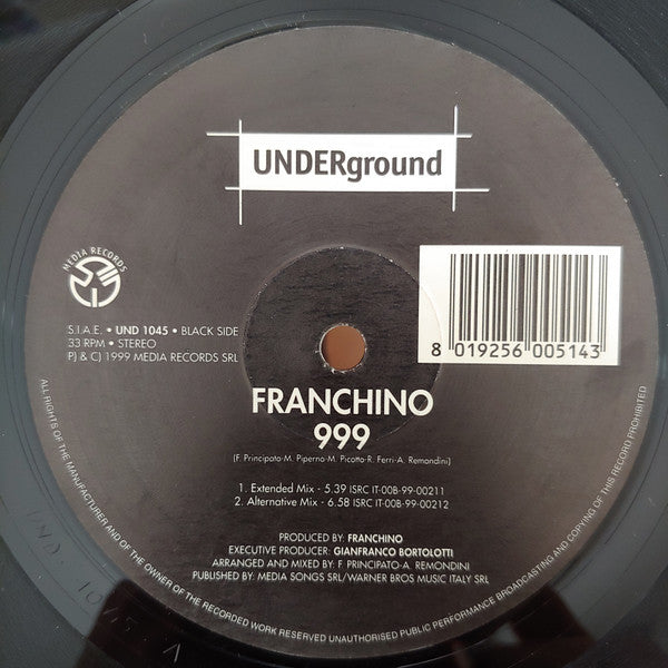 Franchino : 999 (12")
