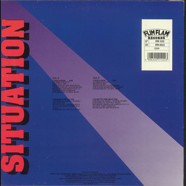 MC Crown : Situation (1990 Remix) (12")