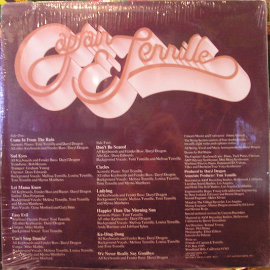Captain And Tennille - Come In From The Rain vinyl record, LP (Near Mint (NM or M-)) | Lulo Records