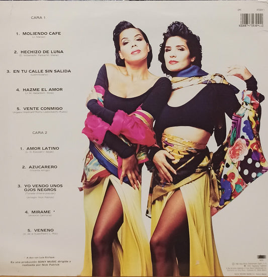 Azucar Moreno : Ojos Negros (LP, Album)