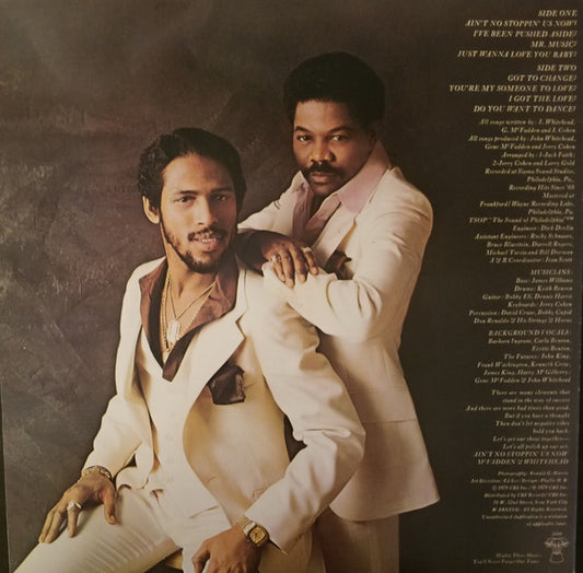 McFadden & Whitehead - McFadden & Whitehead vinyl record, LP (Very Good Plus (VG+)) | Lulo Records