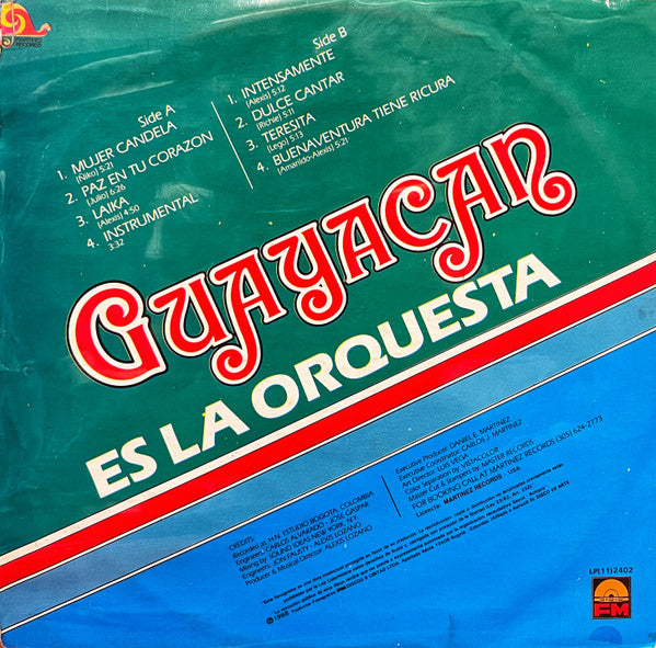 Guayacán Orquesta : Guayacán Es La Orquesta (LP, Album)