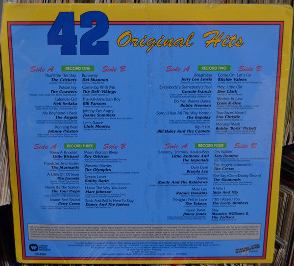 Various : 42 Original Hits (4xLP, Comp)