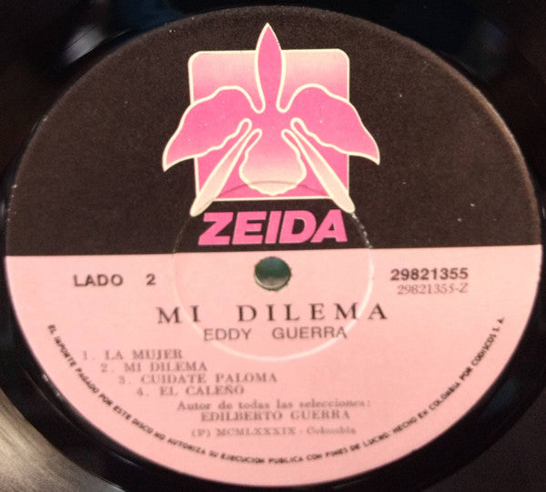 Eddy Guerra : Mi Dilema (LP, Album)