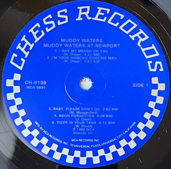 Muddy Waters : Muddy Waters At Newport 1960 (LP, Album, RE, Glo)