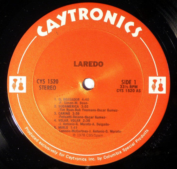 Laredo (3) : Incluye El Ultimo Guateque (LP, Album)