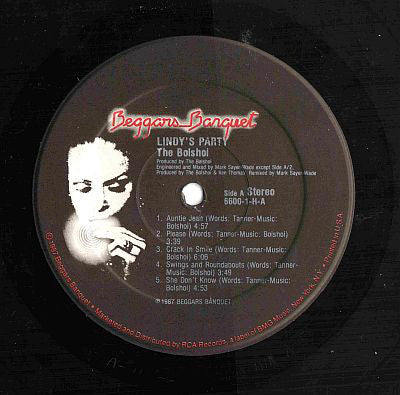 The Bolshoi : Lindy's Party (LP, Album)