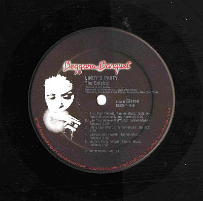 The Bolshoi : Lindy's Party (LP, Album)