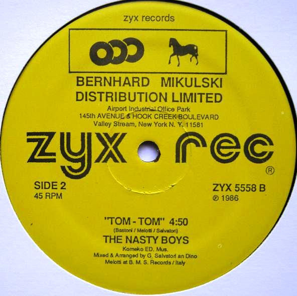 The Nasty Boys : I Was Made For Lovin' You / Tom-Tom (12")