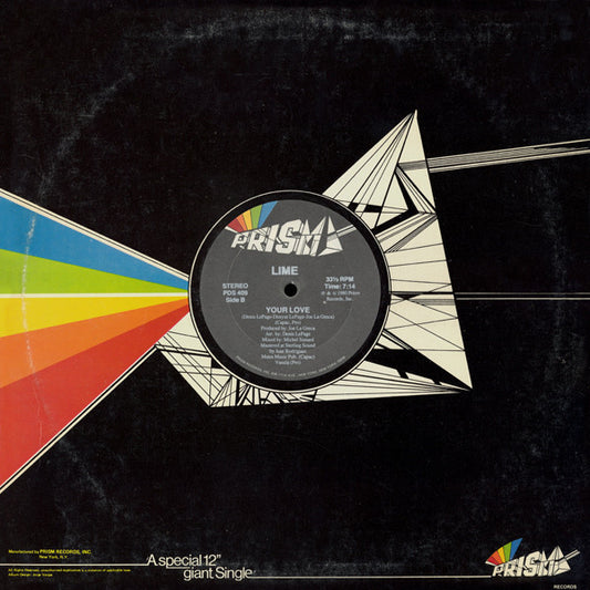 Lime - Your Love vinyl record, 12" (Near Mint (NM or M-)) | Lulo Records