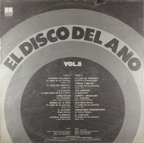 Various : El Disco Del Año: Vol. 8 (LP, Comp)