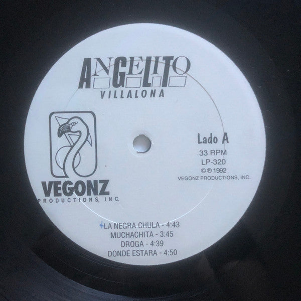 Angelito Villalona : La Negra Chula (LP)