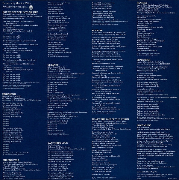 Earth, Wind & Fire : The Best Of Earth Wind & Fire Vol. I (LP, Comp, Gat)