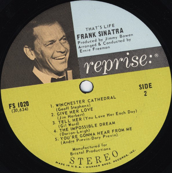 Frank Sinatra : That's Life (LP, Album)