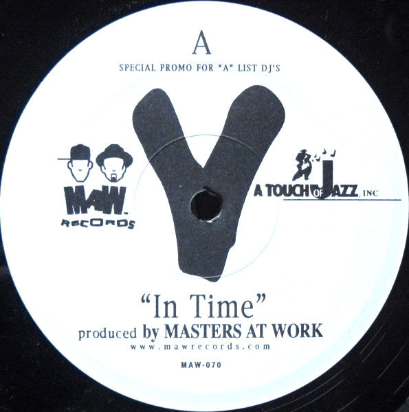 V : In Time (12", Promo)