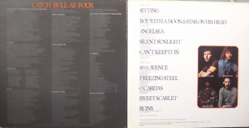 Cat Stevens : Catch Bull At Four (LP, Album, Gat)