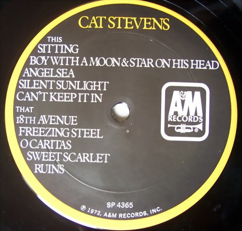 Cat Stevens : Catch Bull At Four (LP, Album, Gat)