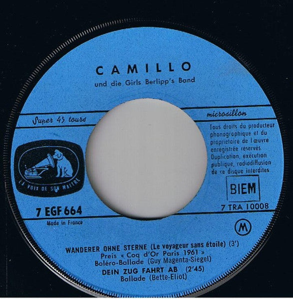 Camillo Felgen : Sag Warum (7", EP, RE, Blu)