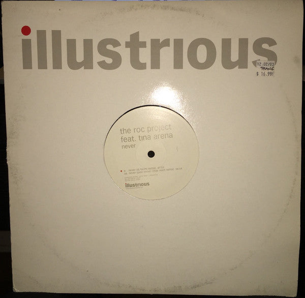 The Roc Project Feat. Tina Arena : Never (12", Promo)