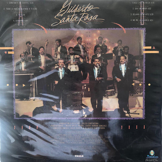 Gilberto Santa Rosa Y Su Orquesta : El Caballero De La Salsa (LP, Album, Comp)