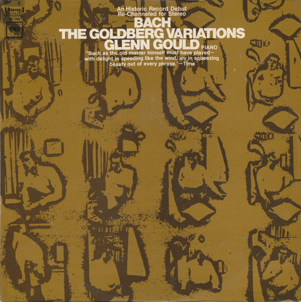 Johann Sebastian Bach, Glenn Gould : The Goldberg Variations (LP, RE, Re-)