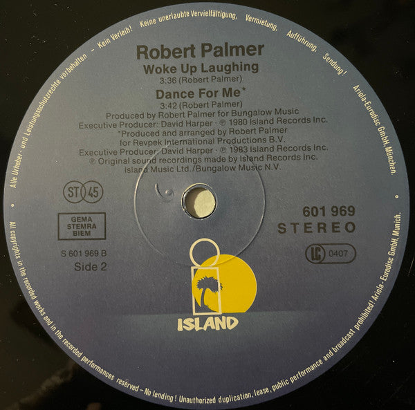 Robert Palmer : Discipline Of Love (12", Maxi)