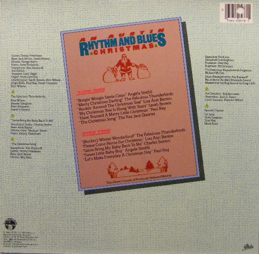 Various - An Austin Rhythm And Blues Christmas vinyl record, LP (Near Mint (NM or M-)) | Lulo Records