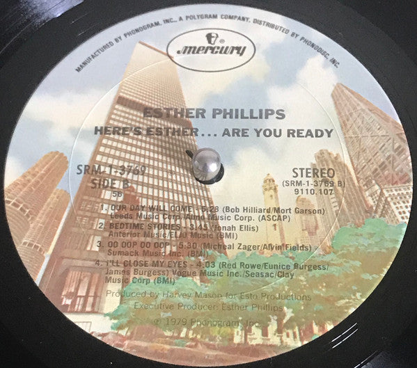 Esther Phillips : Here’s Esther... Are You Ready (LP, Album)